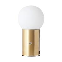 Brightech Kai LED Table Lamp w/ USB Port Gold