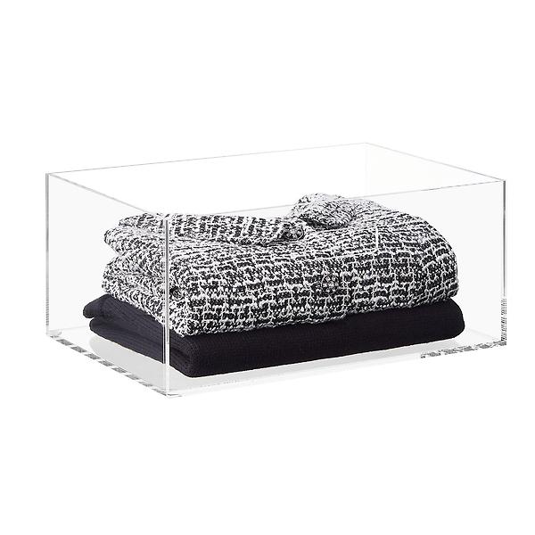 The Container Store Luxe Acrylic Shoe Rack