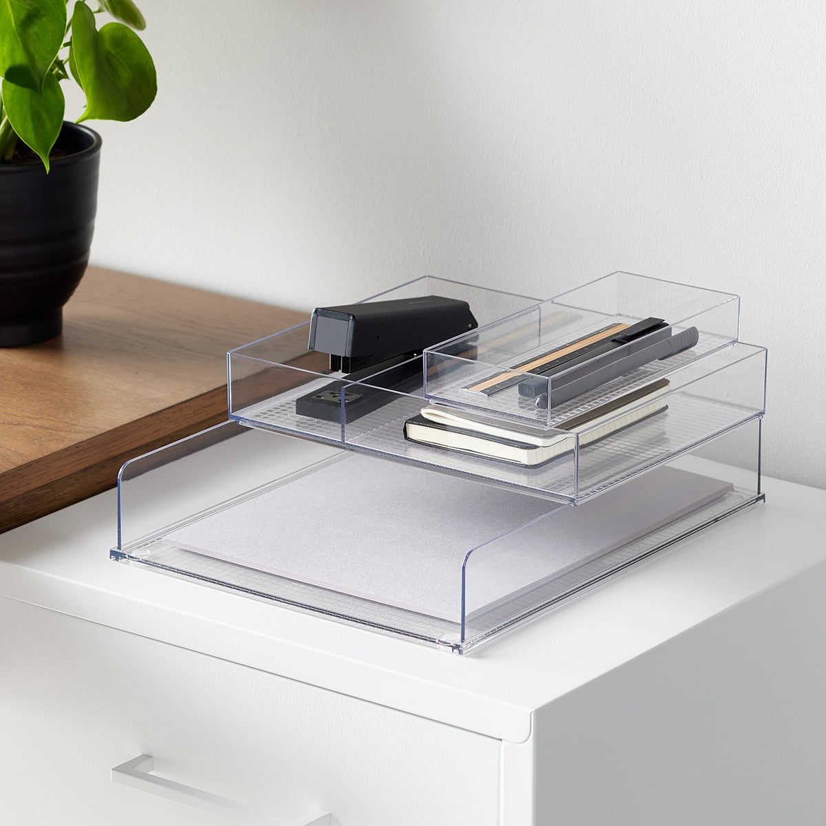 小物 everyone tray Everything Organizer 2-Section Accessory Tray | The