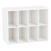 The Container Store 8-Pair  Shoe Organizer White