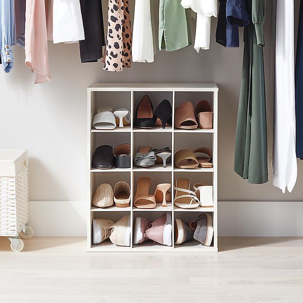 Shoe organizer for 12 pairs of shoes
