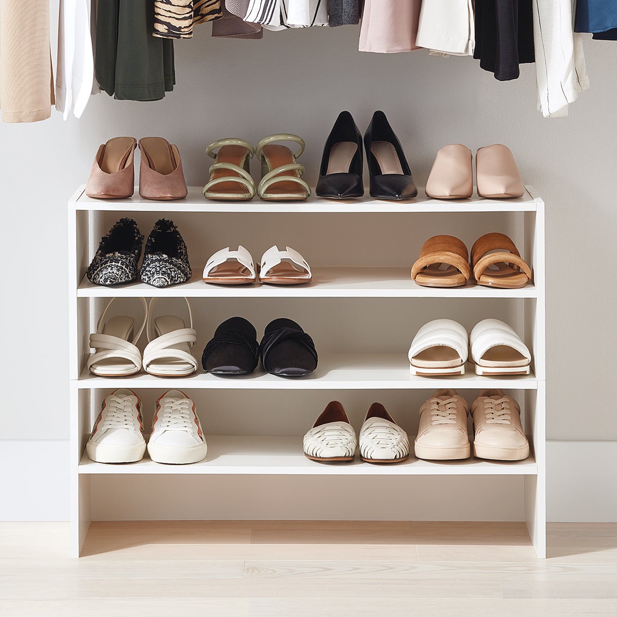 The Container Store 2-Shelf Shoe Stacker