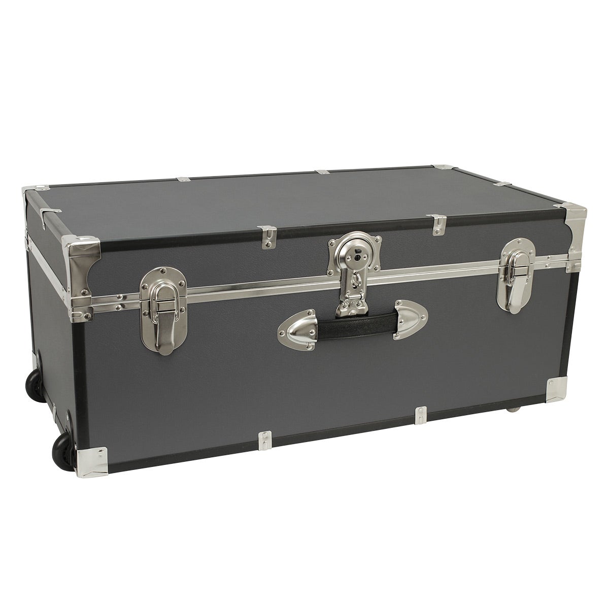 Black Seward Traveler Trunk | The Container Store