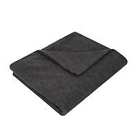 LIGHT GREY CHAIN TRAVEL BLANKET SET main image 1