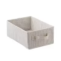 The Container Store 5 and 10-Compartment Drawer Grey Stripe