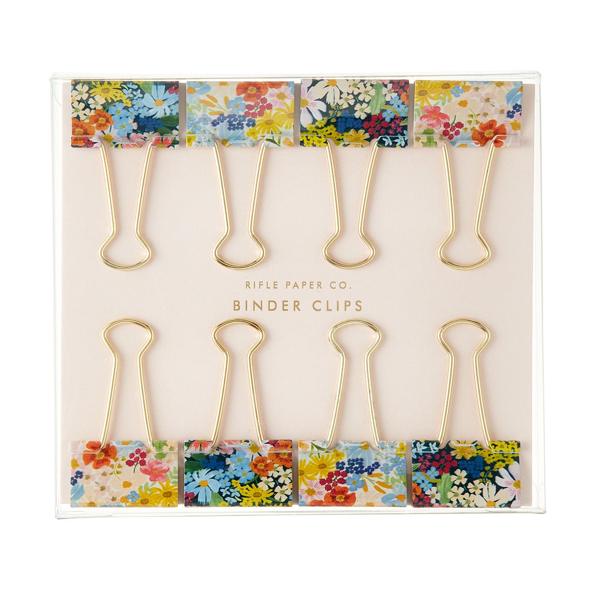 Rifle Paper Co. Binder Clips Set of 8