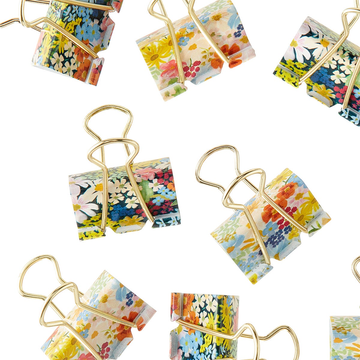 Rifle Paper Co. Binder Clips Set of 8
