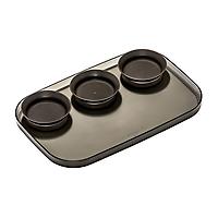 madesmart Dipware Large Serving Tray Charcoal
