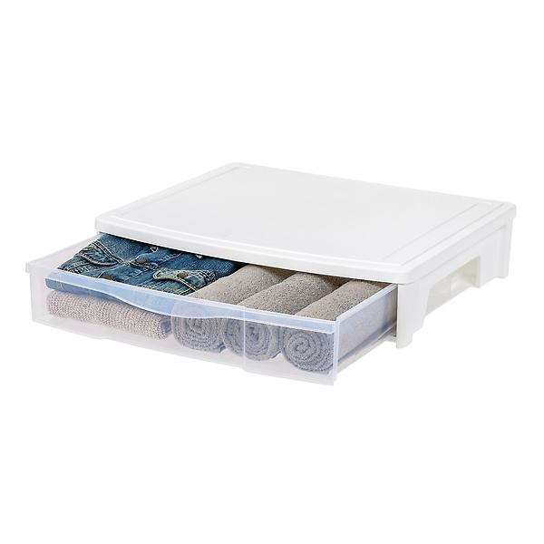 The Container Store Our Long Underbed Box - 35-5/8 x 18-1/4 x 6-1/4 Height - Each