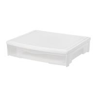 The Container Store Wide Underbed Drawer White