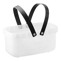 Shower Caddy with Handles Translucent
