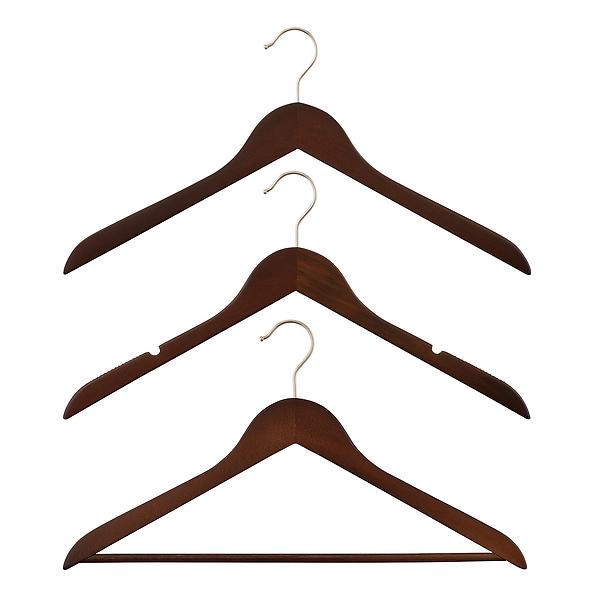 The Container Store Wooden Hangers