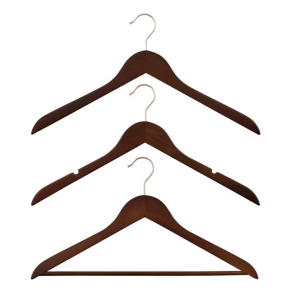 The Container Store Wooden Hangers