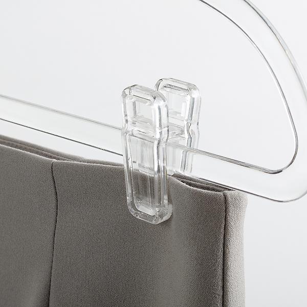 Clear Slim Hangers  The Container Store