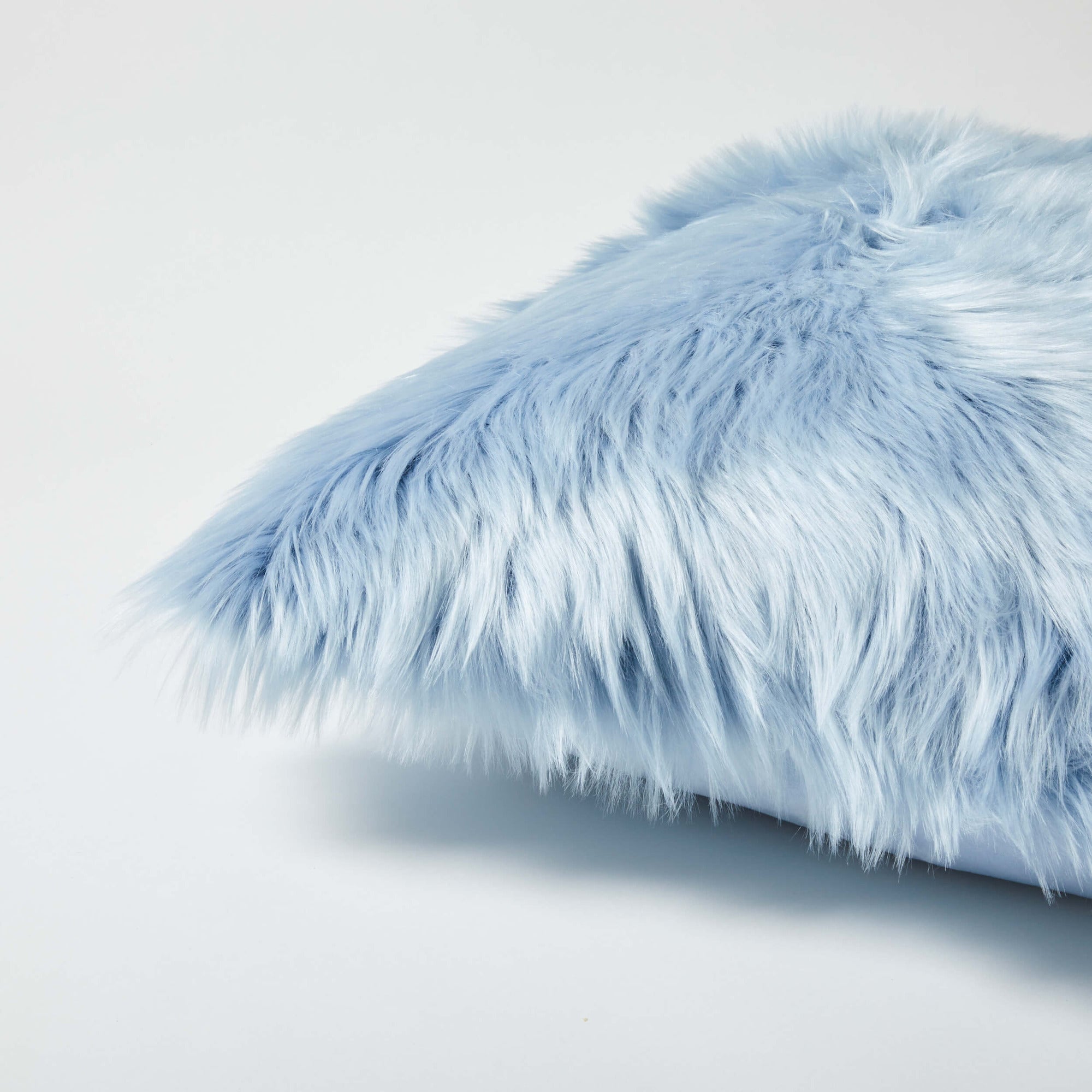 Faux fur euro clearance pillows