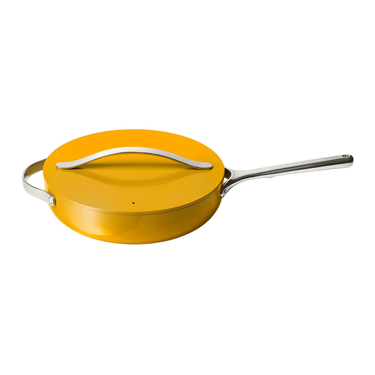 Caraway Home Non-Stick Ceramic Saute Pan ,Marigold