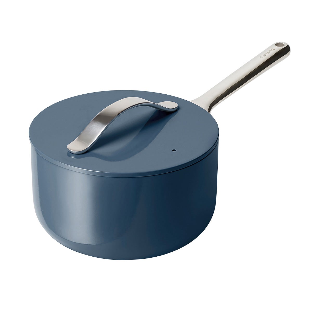 Caraway Home Non-Stick Ceramic Sauce Pan - Navy