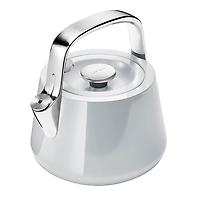 Caraway Home 2 qt. Whistling Tea Kettle Grey