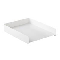 Radius Steel Stackable Letter Tray White