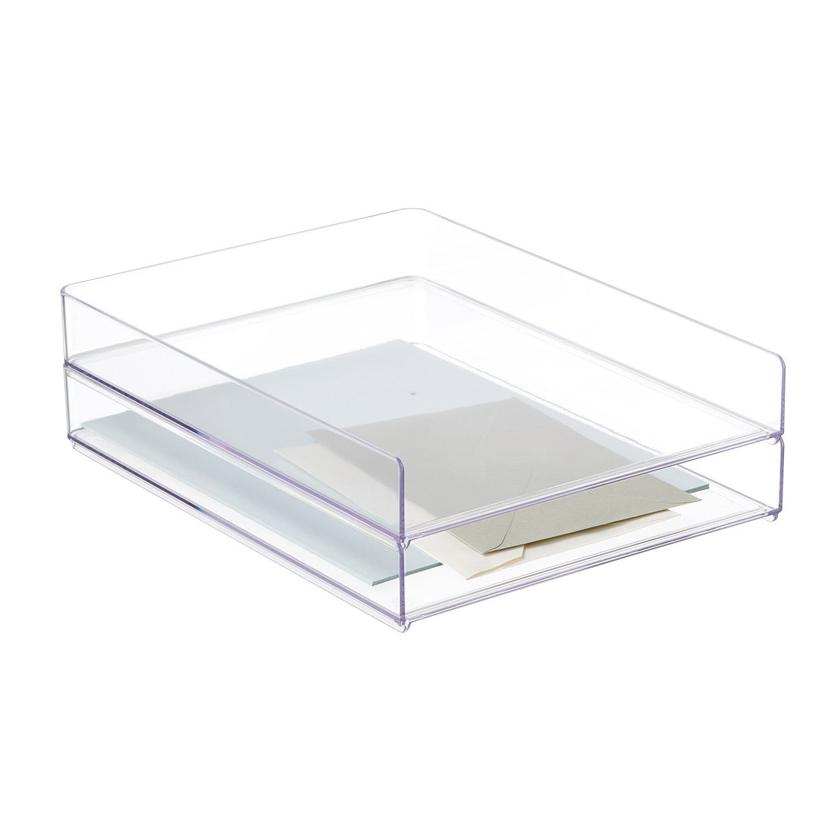 The Container Store Radius Stackable Letter Tray