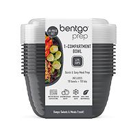 BENTGO MEAL PREP CONTAINERS 3-COMPARTMENT 20 PC. SET BGPRP3-NB