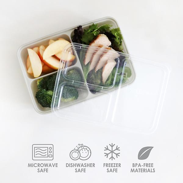 3 Compartment Meal Prep Bento Box