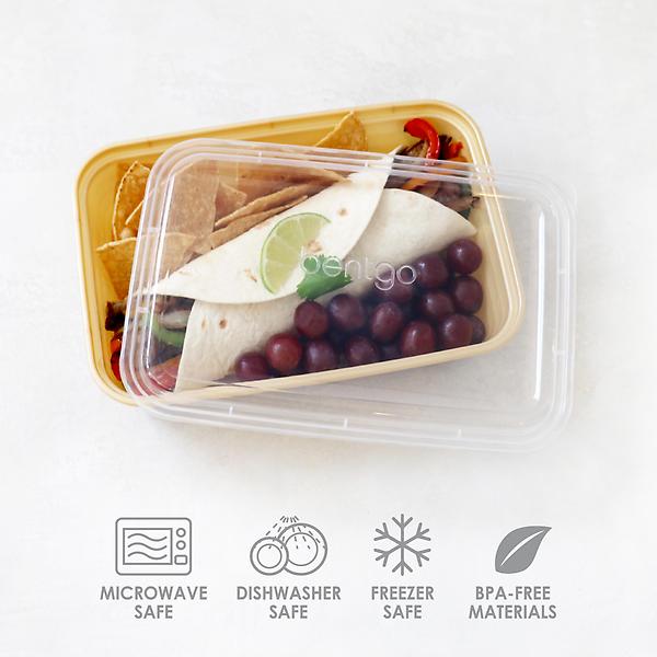 Buy Enther Meal Prep Containers 20 pack 1 Compartment with Lids, Food  Storage Bento BPA Free, Stackable