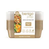 BentGo 1 Compartment Prep Container Gold Pkg/10