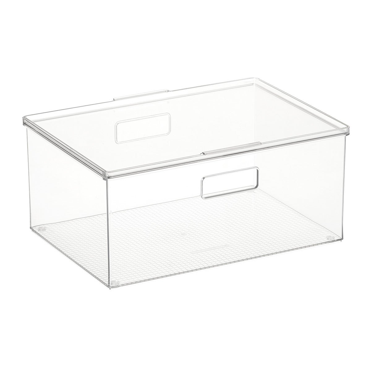 The Home Edit Large Bin Organizer Clear, 4-3/4 x 9-1/2 x 3-1/4 H | The Container Store