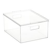 Everything Organizer Medium Box w/Lid Clear