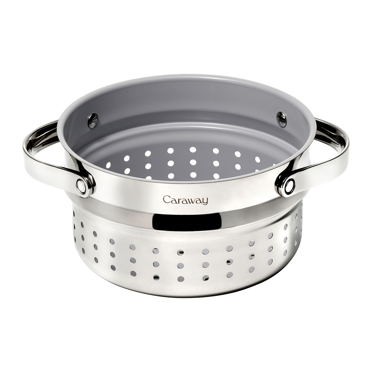 Caraway 3-Qt. Stainless Steel Steamer