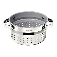 Caraway Home 3 qt Sauce Pan Steamer Stainless Steel
