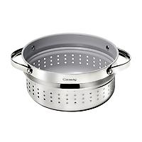 Caraway Home 6.5qt Sauce Pan Steamer Stainless Steel