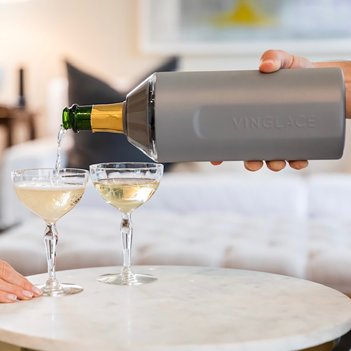 VINGLACÉ Champagne Gift Set - Vivian's Denim + Bar