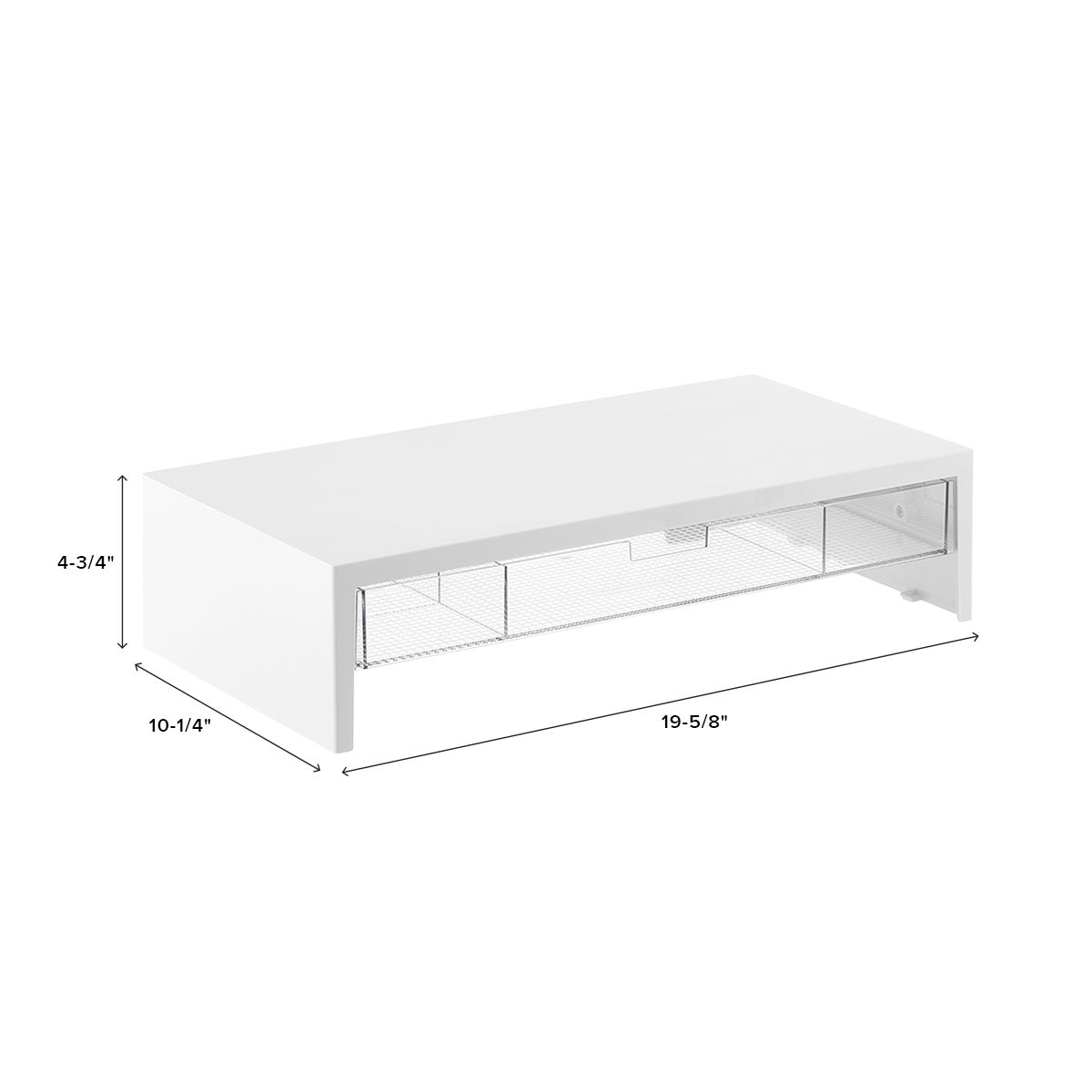 Everything Organizer Monitor Stand with Drawer