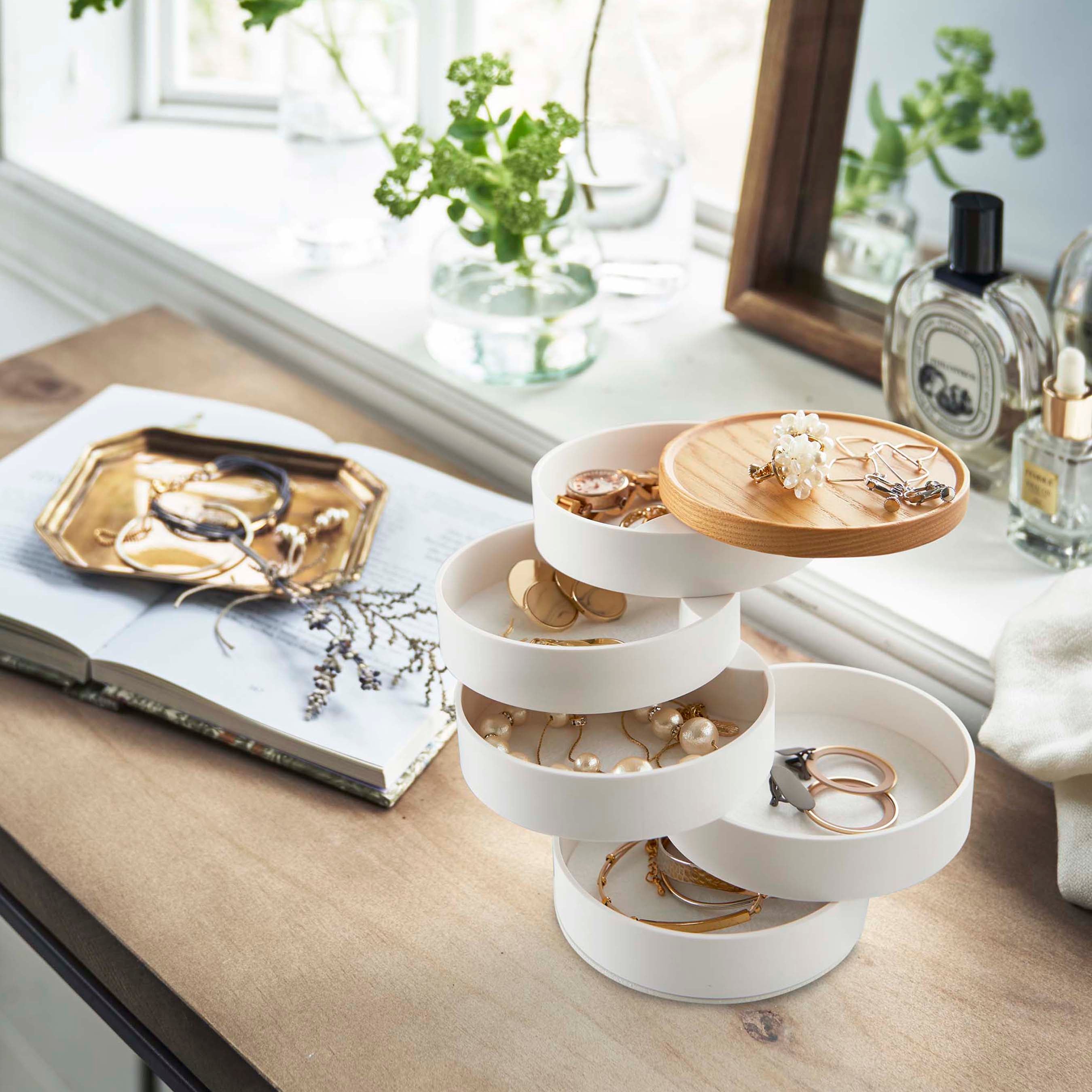 Yamazaki Tosca Stacked Jewelry Box | The Container Store