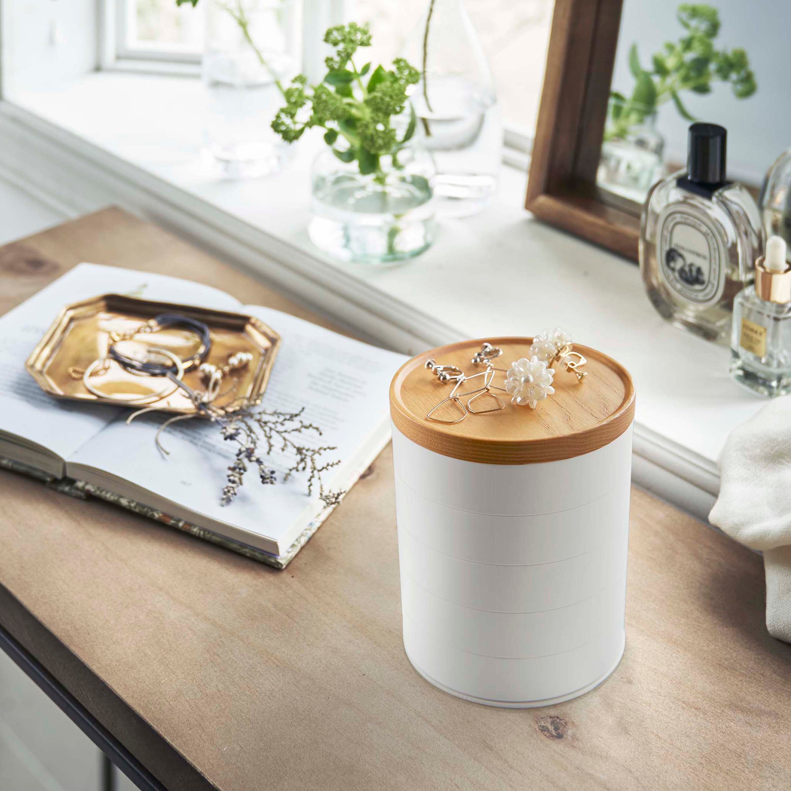 Yamazaki Tosca Stacked Jewelry Box | The Container Store