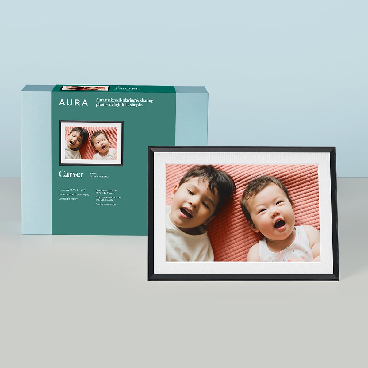 Aura Frames Carver WiFi Digital Picture Frame - Thumbnail 5