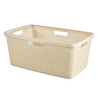 Curver Jute Laundry Basket Ivory