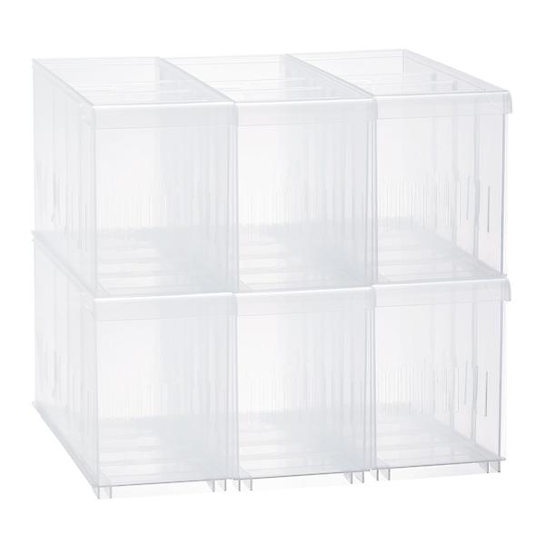 Clear Stackable Plastic Storage Bins – Horderly