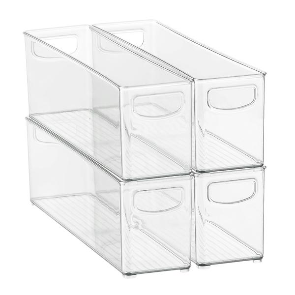 iDesign Linus Deep Drawer Bins  Drawer bins, Organizing bins, Freezer  organization