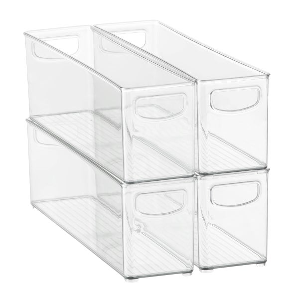 iDesign Linus Deep Drawer Bins  Drawer bins, Organizing bins, Freezer  organization