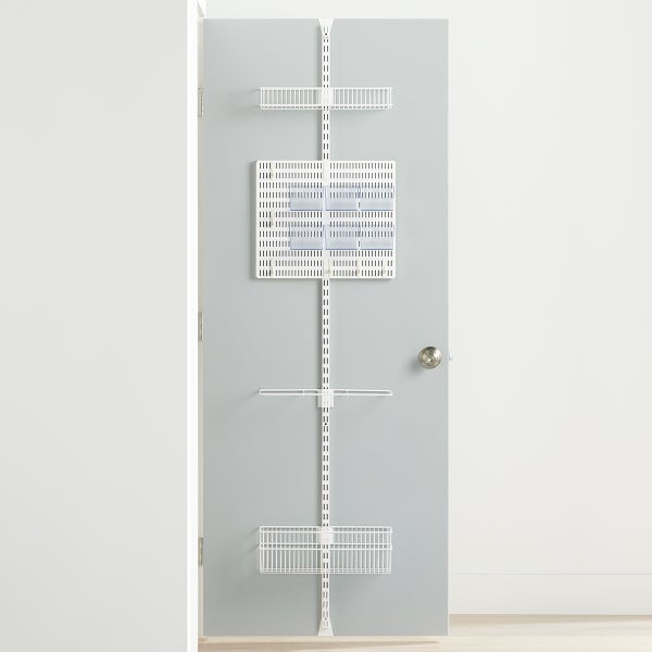 White Elfa Utility Mesh Gift Packaging Over The Door Rack, 55% OFF