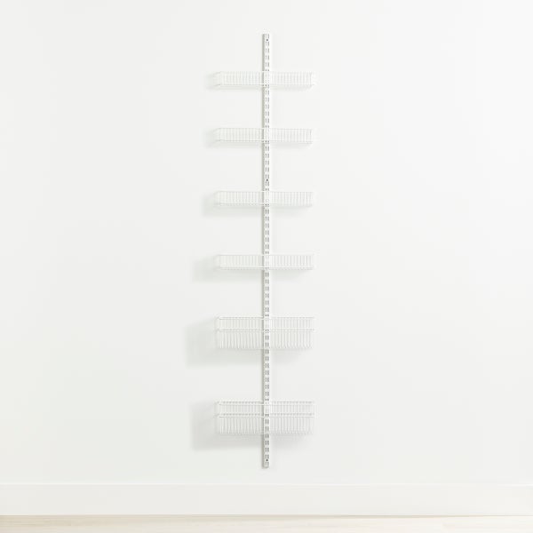 Elfa Wall-Mounted Rack Solution