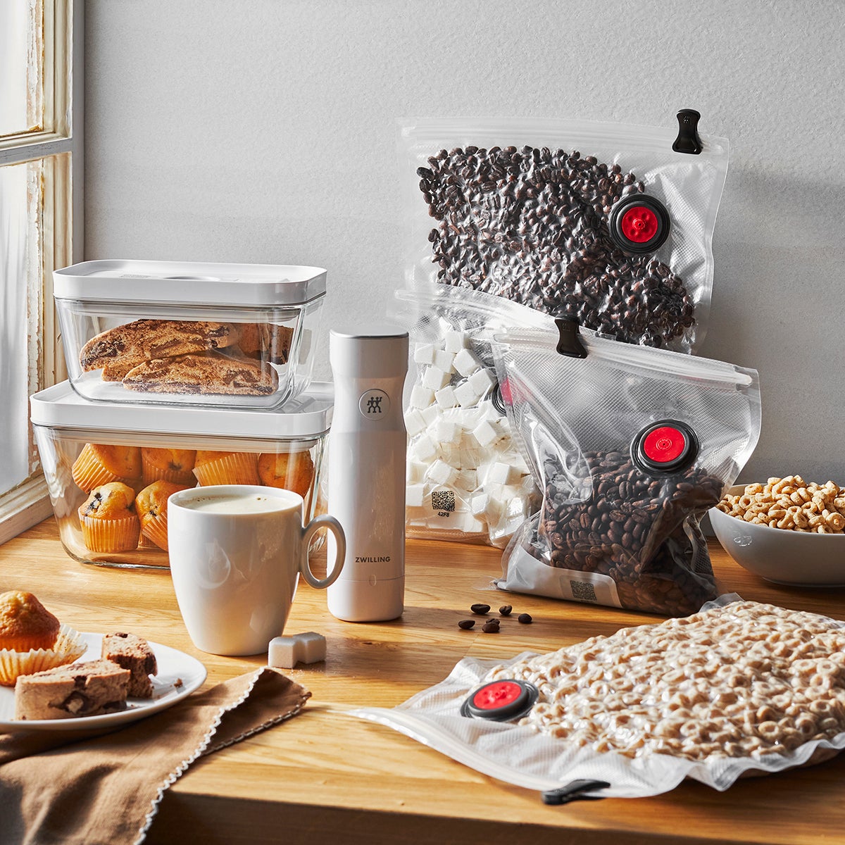 Zwilling Fresh & Save Glass Vacuum Starter Set