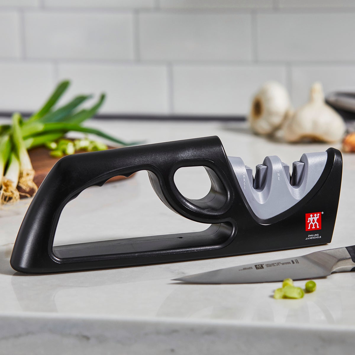 ZWILLING 4-Stage Ceramic Pull-Through Knife Sharpener