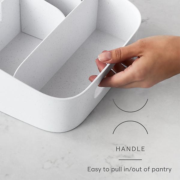 Plastic Storage Box for Cloth Snacks Office Kitchen Bathroom