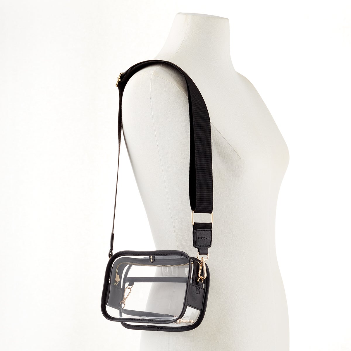 Clear Stylish Handbag Strap - Customizable Stadium Bag