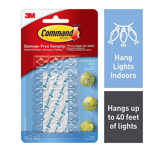 3M Command Adhesive Decorating Clips