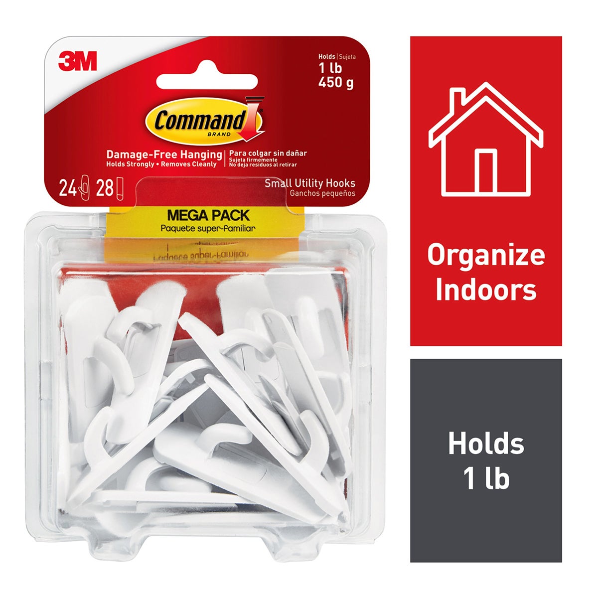 3M Command Adhesive Utility Hooks